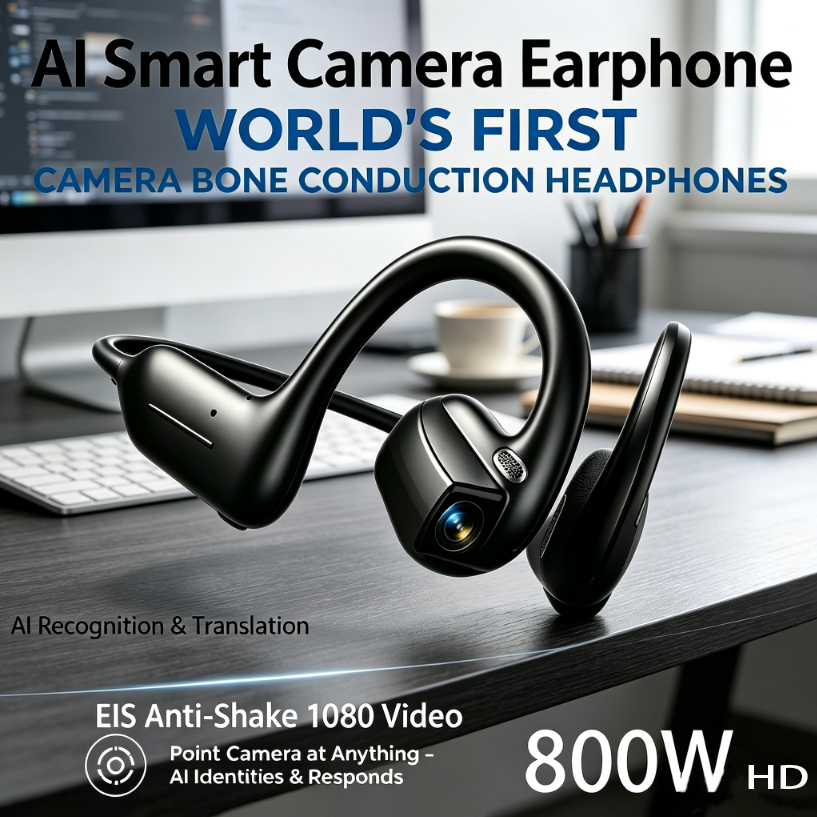 Outdoor Sport Camera - 2026 New Smart Earphones Dynamic Sound