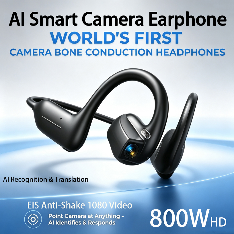 Outdoor Sport Camera - 2026 New Smart Earphones Dynamic Sound