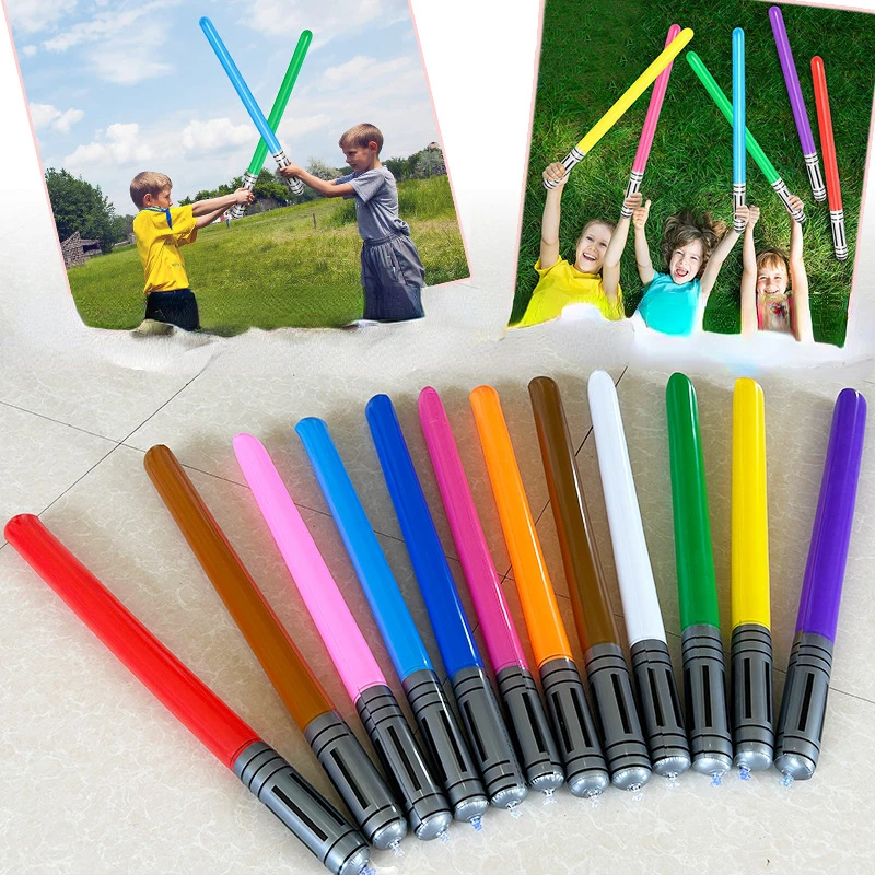 90cm Kawaii Inflatable Lightsa - đánh giá và giá Outdoor Sport Games For Kids