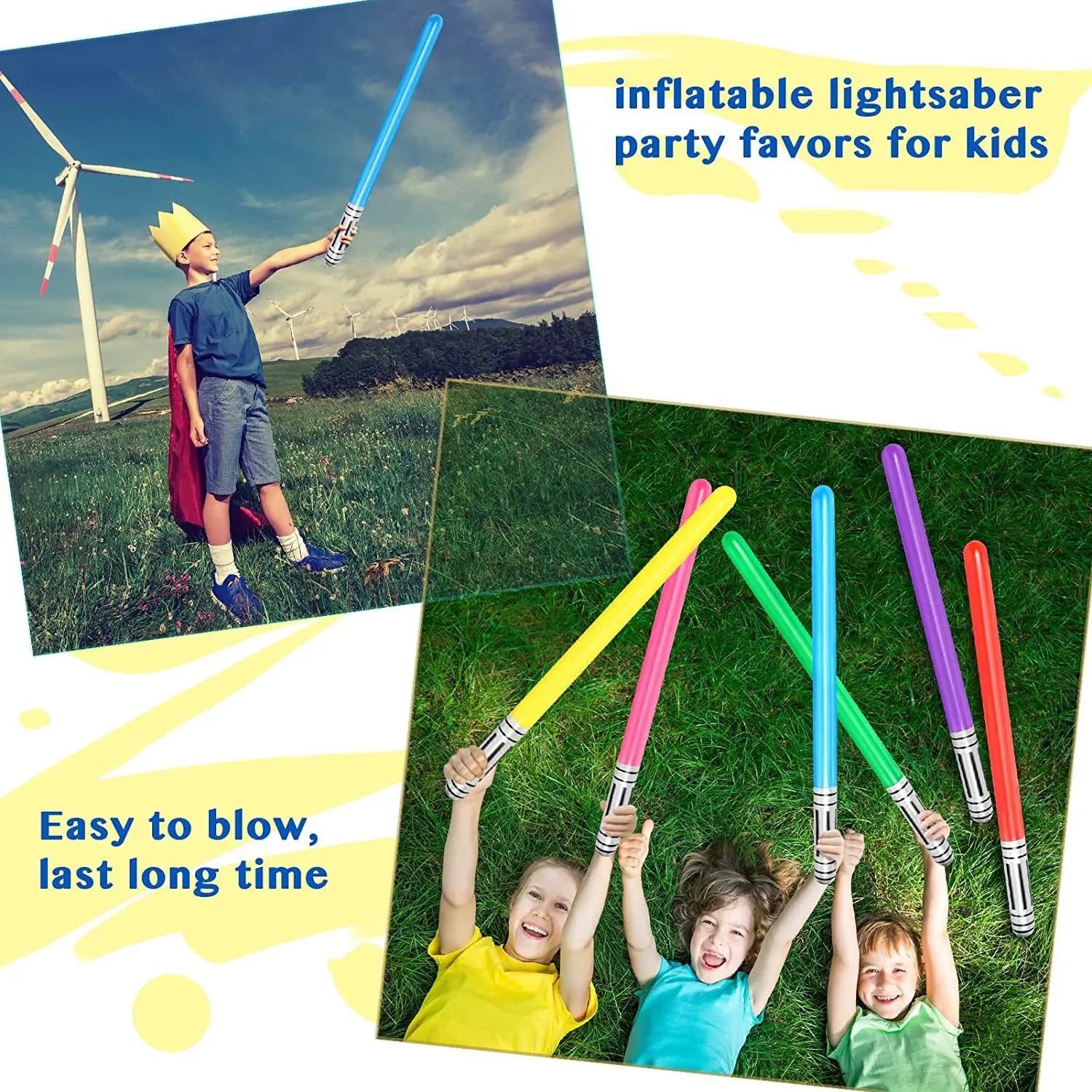 90cm Kawaii Inflatable Lightsa - đánh giá và giá Outdoor Sport Games For Kids