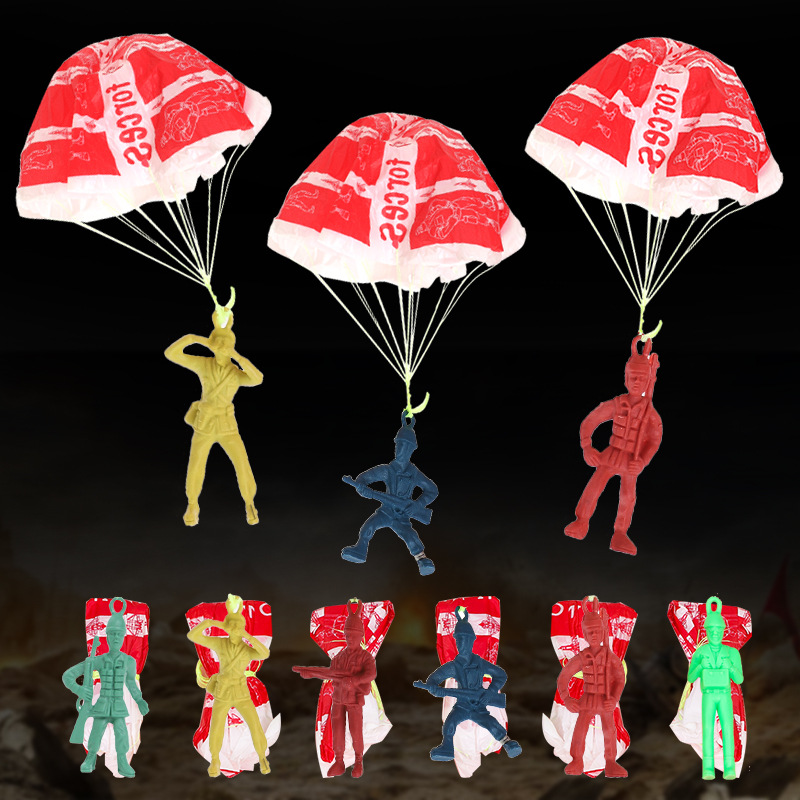 10pcs Plastic Ejecting Parachu - đánh giá và giá Outdoor Sport Games For Kids