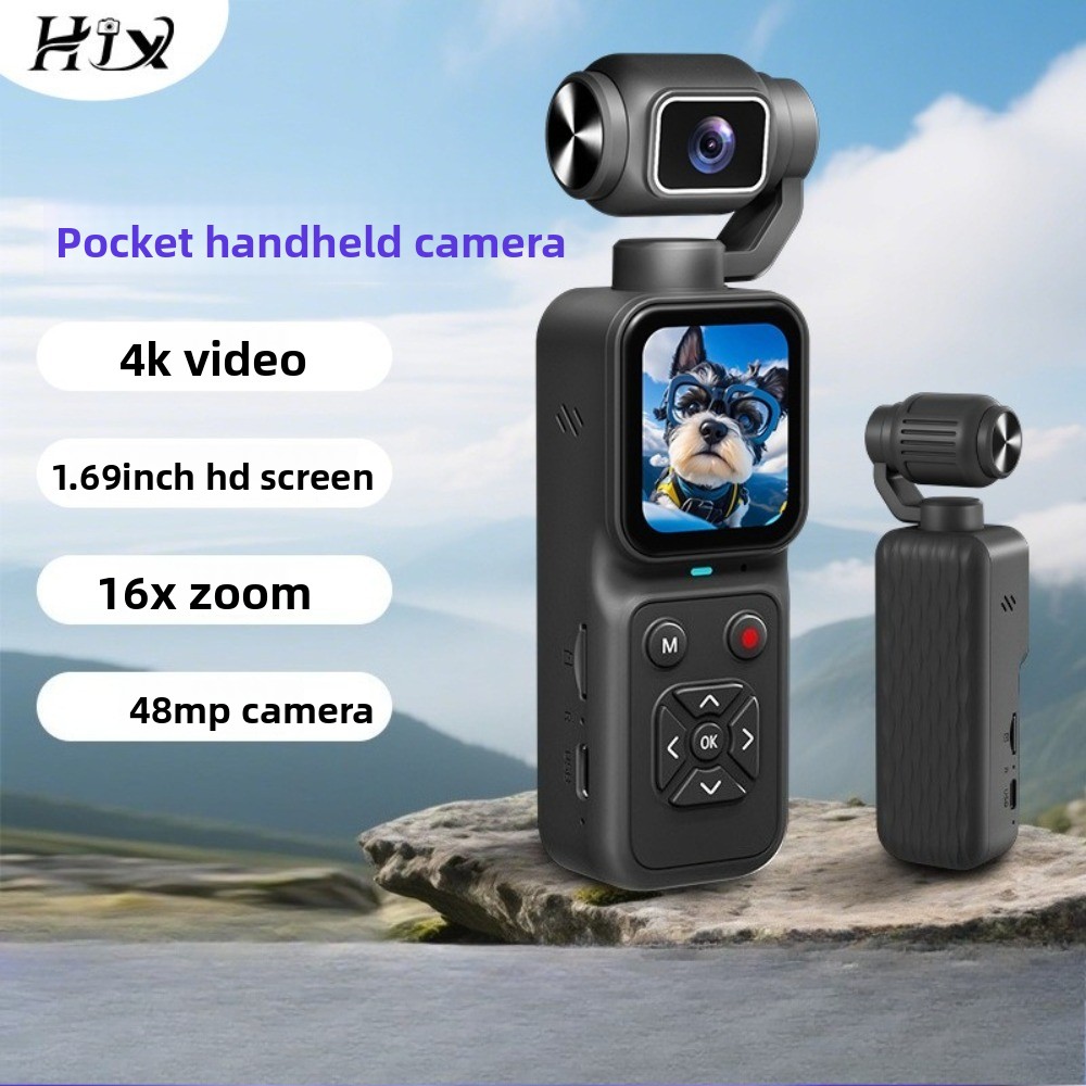 HJD-09 4K Vlogging Camera 180° - đánh giá và giá Outdoor Sport Live